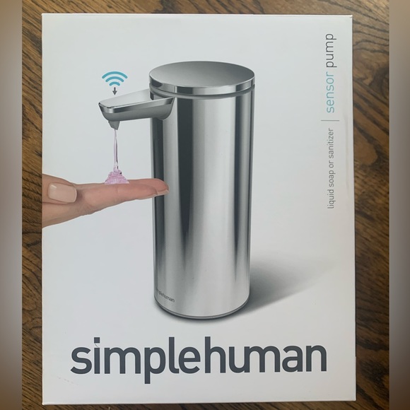 Simplehuman 9oz Rechargeable Stainless Steel Sensor Pump, Polished Silver - Picture 6 of 6